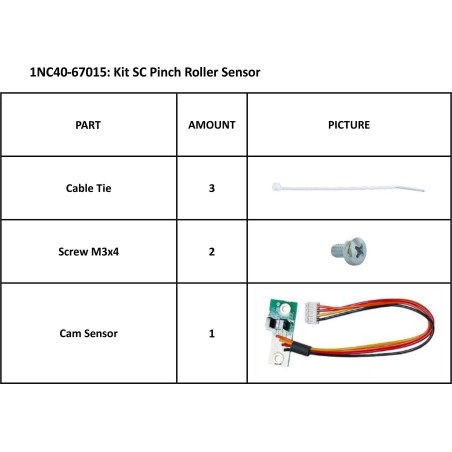 KIT PINCH ROLLER SENSOR