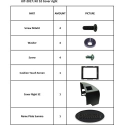 KIT S2 COVER RIGHT