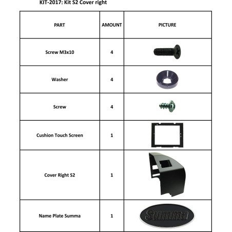 KIT 2017 S2 TAPA DERECHA
