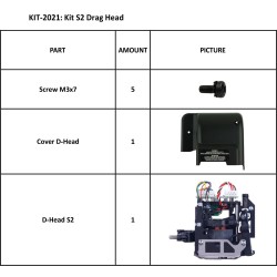 KIT S2 DRAG HEAD