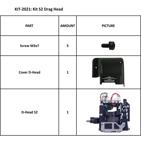 KIT 2021 Cabezal de Arrastre para S2
