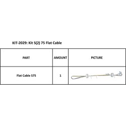 KIT S2 75 FLATCABLE
