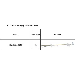 KIT S2 140 FLATCABLE