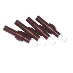Rotulador fibra negro 4 Unidades 