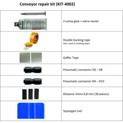 Kit reparación tapiz bicomponente