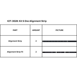 Kit Reglas Guías S One