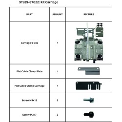 Kit Carro Cabezal