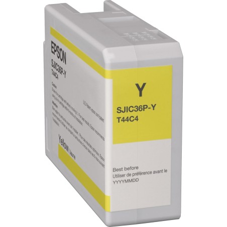 Cartucho de tinta EPSON para ColorWorks C6500/C6000 (Amarillo)