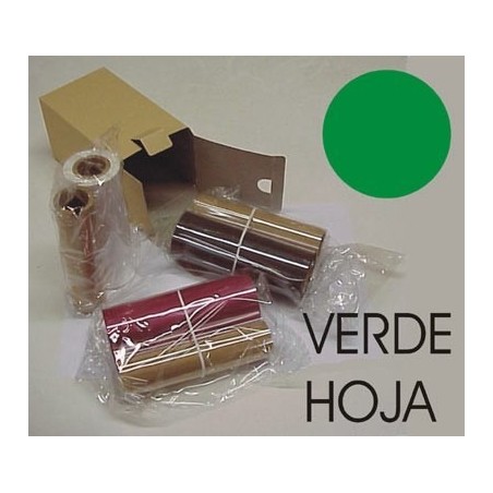 Pacote folha de resina verde 120 m. + chip nº 15