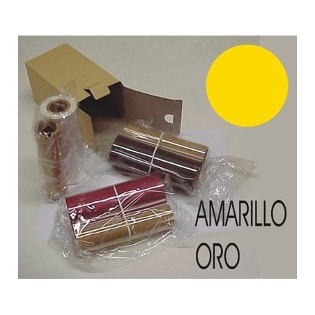 Pacote resina amarelo ouro 120 m. + ficha nº 16
