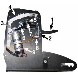 Motor eje X e Y  con encoder cortadoras