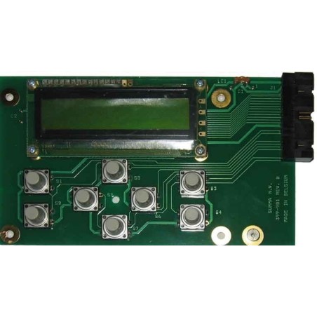 Botonera y display Summacut