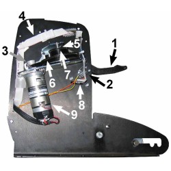 Motor eje X e Y  con encoder cortadoras